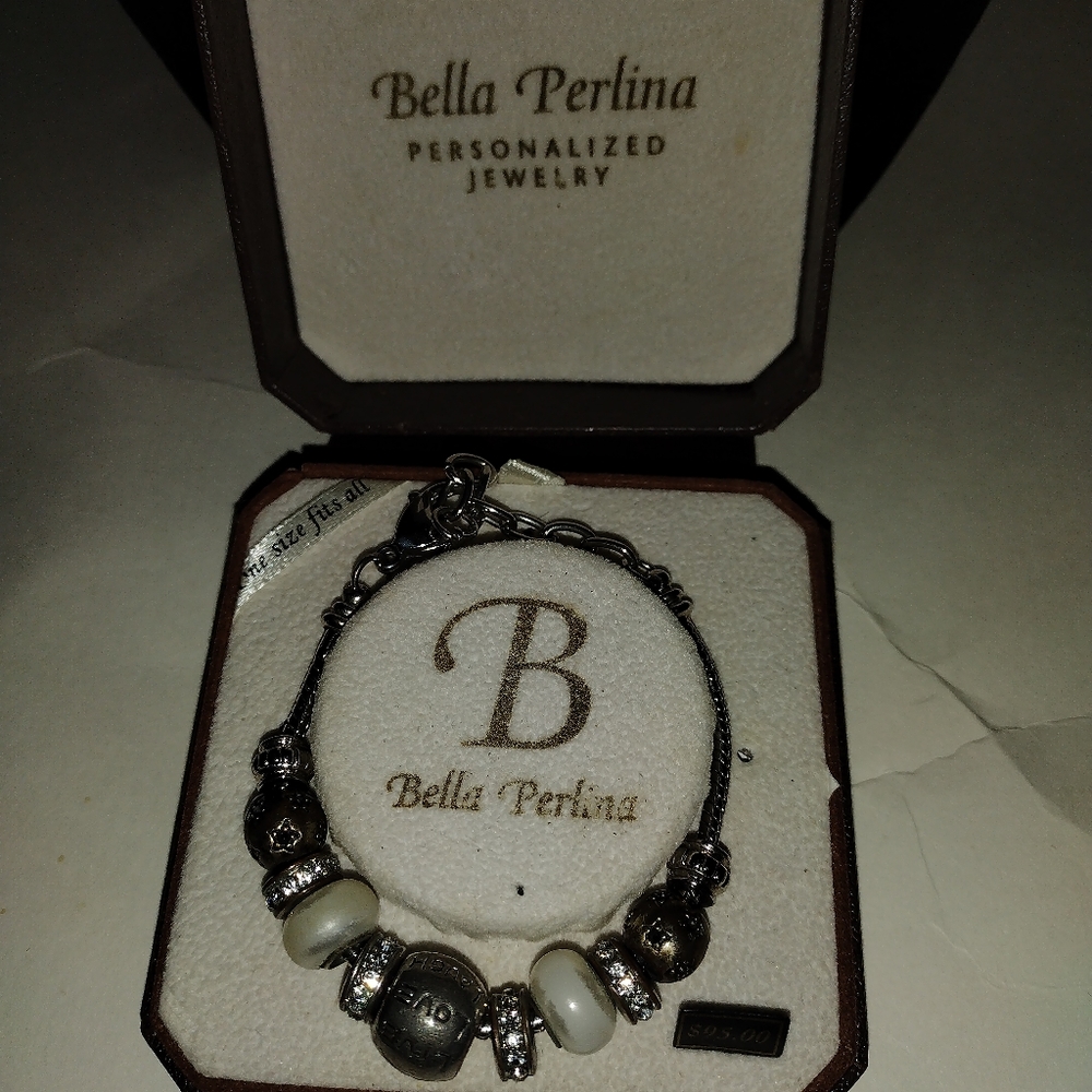 Women metal beaded bracelet